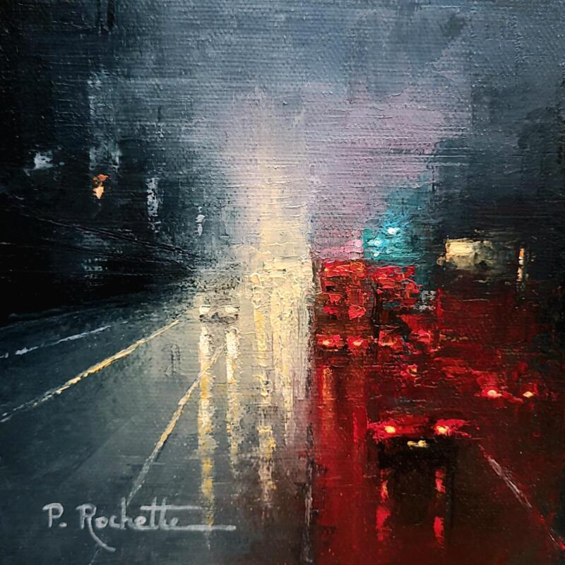Painting Éblouissance  by Rochette Patrice | Painting Impressionism Urban Oil
