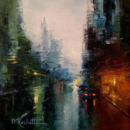 Gemälde Far away  von Rochette Patrice | Gemälde Impressionismus Öl Pop-Ikonen, Urban