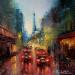 Painting Ambiance capitale  by Rochette Patrice | Painting Impressionism Urban Oil
