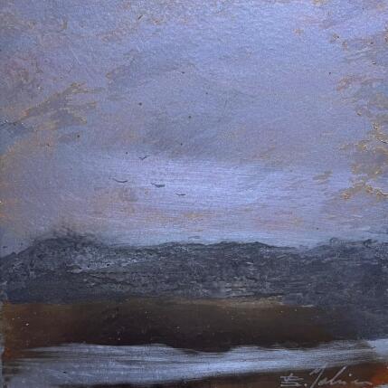 Peinture Paysage des Cévennes  par Mahieu Bertrand | Tableau Figuratif Métal Paysages