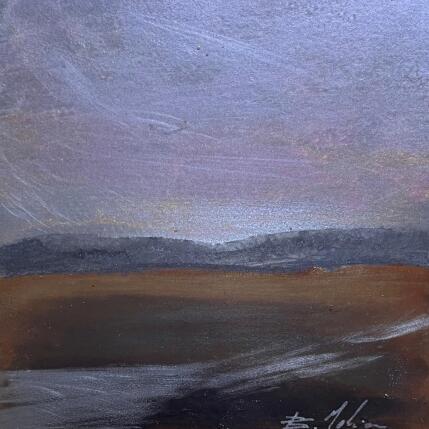 Peinture En Lozère  par Mahieu Bertrand | Tableau Figuratif Métal Paysages