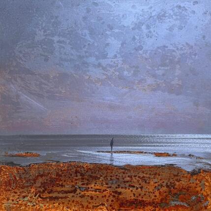 Peinture Nocturne  par Mahieu Bertrand | Tableau Figuratif Métal Paysages