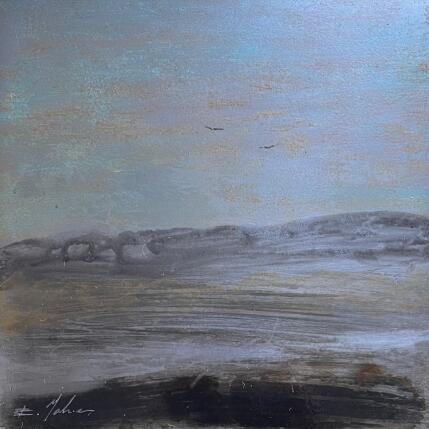 Peinture Dans les Cévennes  par Mahieu Bertrand | Tableau Figuratif Métal Paysages