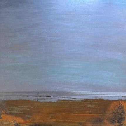 Peinture Reflet au Lido  par Mahieu Bertrand | Tableau Figuratif Métal Paysages