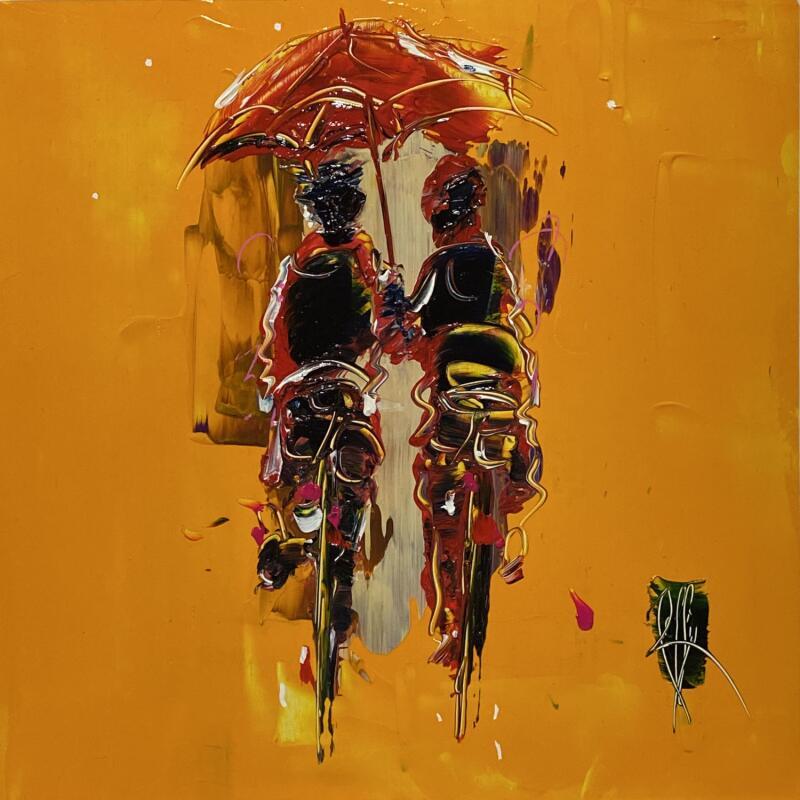 Painting  Intime by Raffin Christian | Painting Figurative Life style Oil