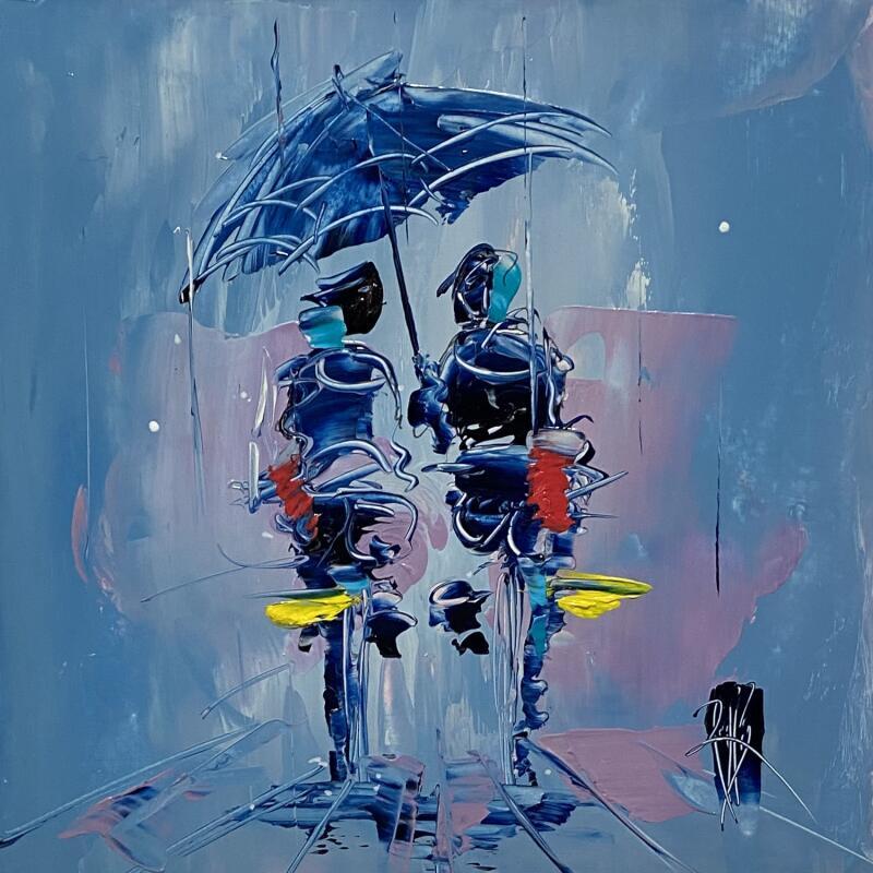 Painting Un peu de Nous by Raffin Christian | Painting Figurative Life style Oil