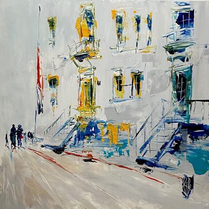 Painting Typique by Raffin Christian | Painting Figurative Oil Urban