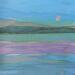 Peinture Rivage #5 par Settimia Taroux | Tableau Impressionnisme Paysages Acrylique Textile