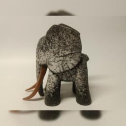 Sculpture Elephant Bois par Roche Clarisse | Sculpture  Céramique, Raku Animaux