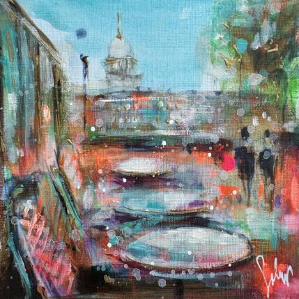 Peinture Panthéon par Solveiga | Tableau Acrylique