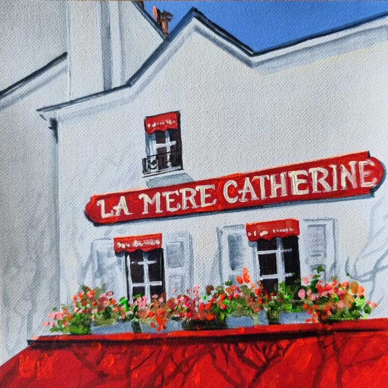 Gemälde La Mere Catherine von Rasa | Gemälde Figurativ Urban Acryl