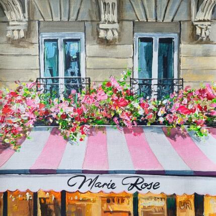 Peinture Marie Rose par Rasa | Tableau Figuratif Acrylique Urbain