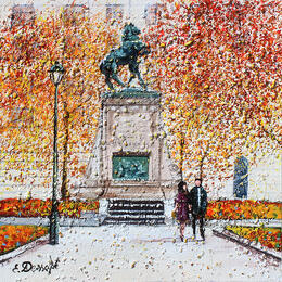 Painting Boer war monument by Dessapt Elika | Painting