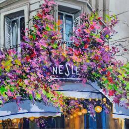 Painting Le Nesle. Paris by Rasa | Painting
