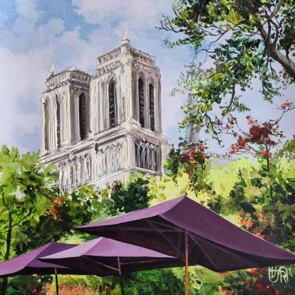 Painting View of the cathedral by Rasa | Painting