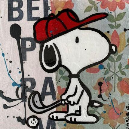 Painting F1 golf party by Marie G. | Painting Pop-art Acrylic, Gluing Pop icons