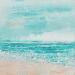Painting Les traces dans le sable by Levesque Emmanuelle | Painting Oil