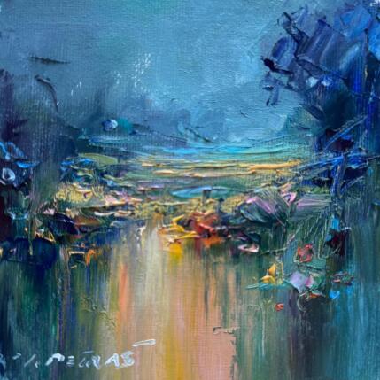 Painting Forgotten Stream by Petras Ivica | Painting Impressionism Oil Landscapes