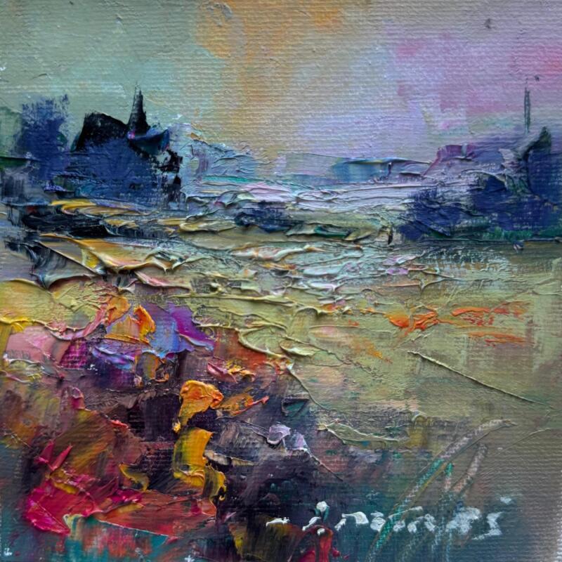 Peinture Only positive par Petras Ivica | Tableau Impressionnisme Paysages Huile