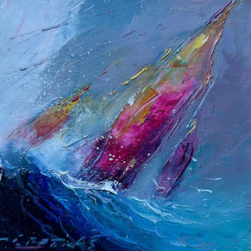 Peinture The way to the truth par Petras Ivica | Tableau Impressionnisme Paysages Huile