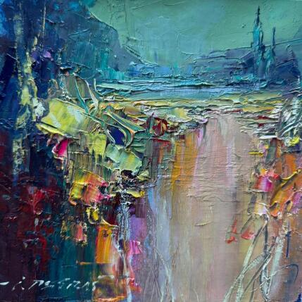 Peinture Infected Forest par Petras Ivica | Tableau Impressionnisme Huile Paysages