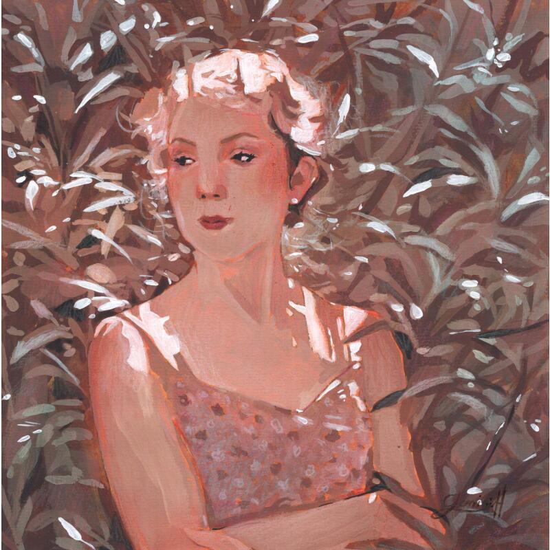 Painting En  vain by Gemini. H  | Painting Realism Portrait Nature Oil Acrylic