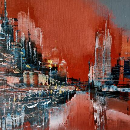 Painting Le port by Levesque Emmanuelle | Painting Oil