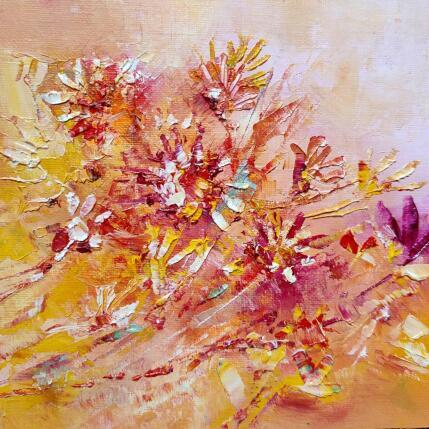 Painting Pâquerettes by Levesque Emmanuelle | Painting  Oil