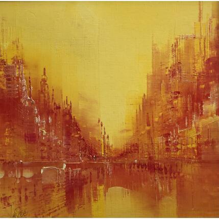 Gemälde Tu illumines ma vie von Levesque Emmanuelle | Gemälde Impressionismus Öl Urban