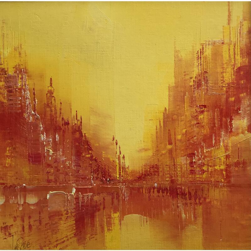 Gemälde Tu illumines ma vie von Levesque Emmanuelle | Gemälde Impressionismus Urban Öl