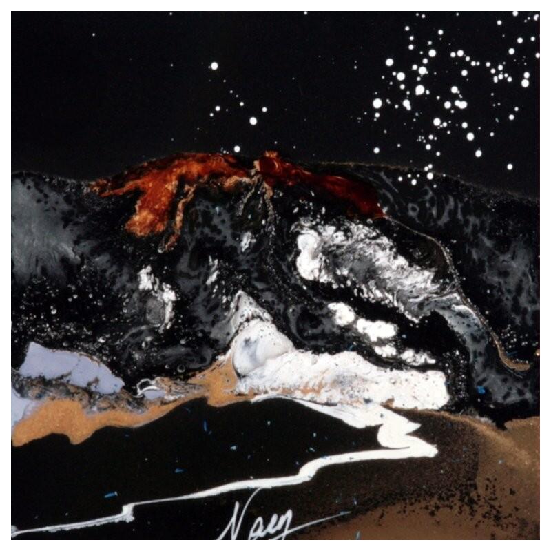 Pintura C3612 por Naen | Pintura Abstracto Acrílico Ink