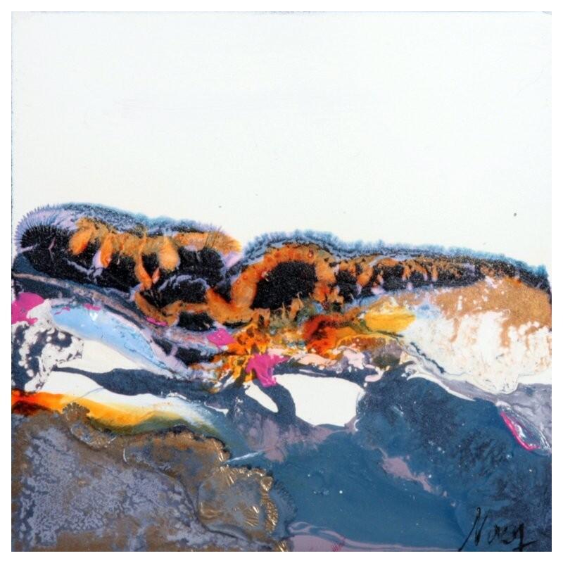 Pintura C3626 por Naen | Pintura Abstracto Acrílico Ink