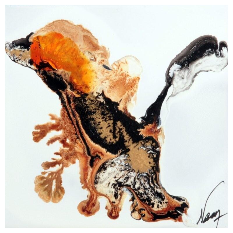 Gemälde C3673 von Naen | Gemälde Abstrakt Acryl Tinte