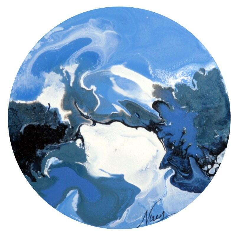 Painting C3701 by Naen | Painting Abstract Acrylic Ink