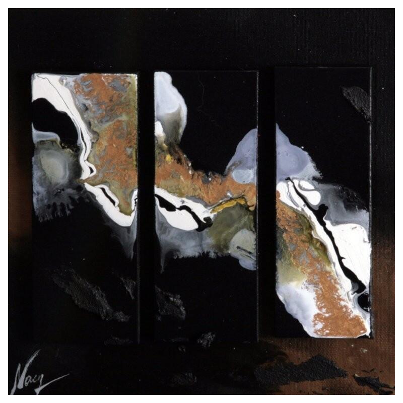 Pintura C3535 por Naen | Pintura Abstracto Acrílico Ink