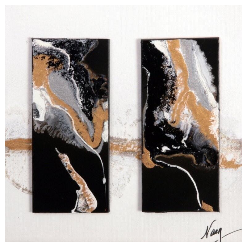 Pintura C3573 por Naen | Pintura Abstracto Acrílico Ink