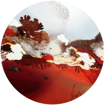 Pintura C3738 por Naen | Pintura Abstracto Acrílico, Ink Iconos pop