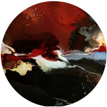 Gemälde C3353 von Naen | Gemälde Abstrakt Acryl, Tinte