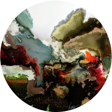 Gemälde C3542 von Naen | Gemälde Abstrakt Acryl, Tinte