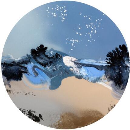 Gemälde C3617 von Naen | Gemälde Abstrakt Acryl, Tinte