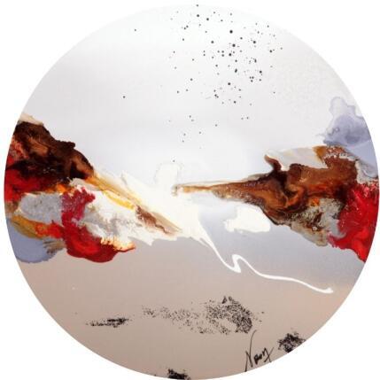 Gemälde C3672 von Naen | Gemälde Abstrakt Acryl, Tinte