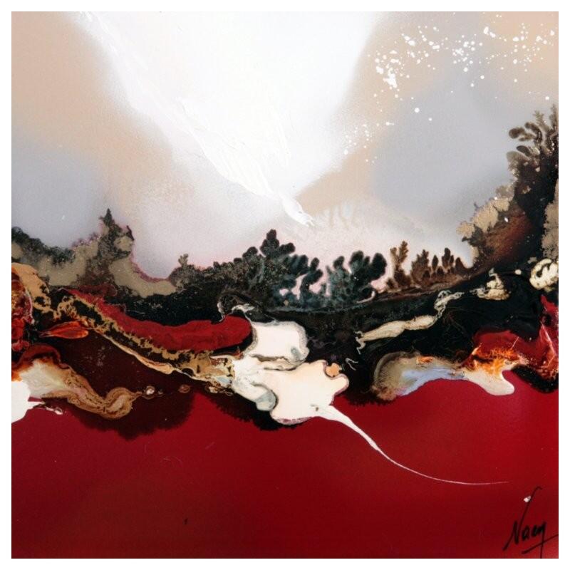 Pintura C3686 por Naen | Pintura Abstracto Acrílico Ink