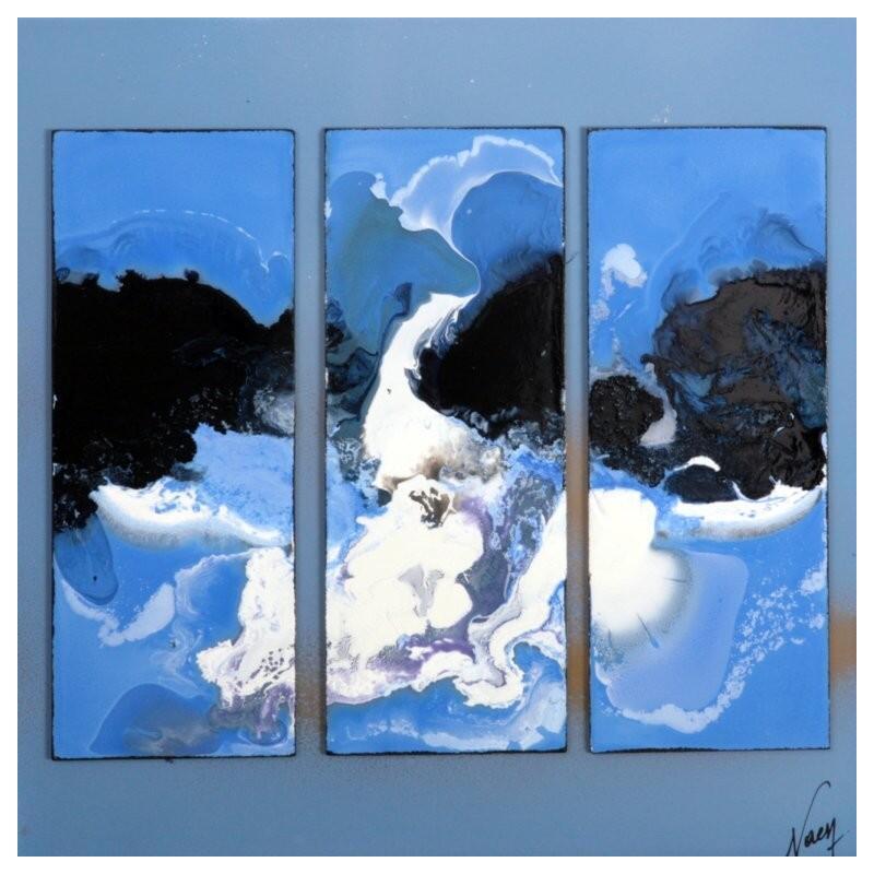 Pintura C3710 por Naen | Pintura Abstracto Acrílico Ink