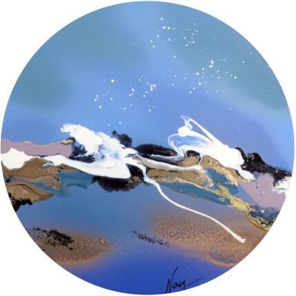 Gemälde C3715 von Naen | Gemälde Abstrakt Acryl, Tinte