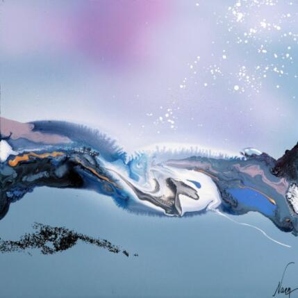 Pintura C3791 por Naen | Pintura Abstracto Acrílico, Ink