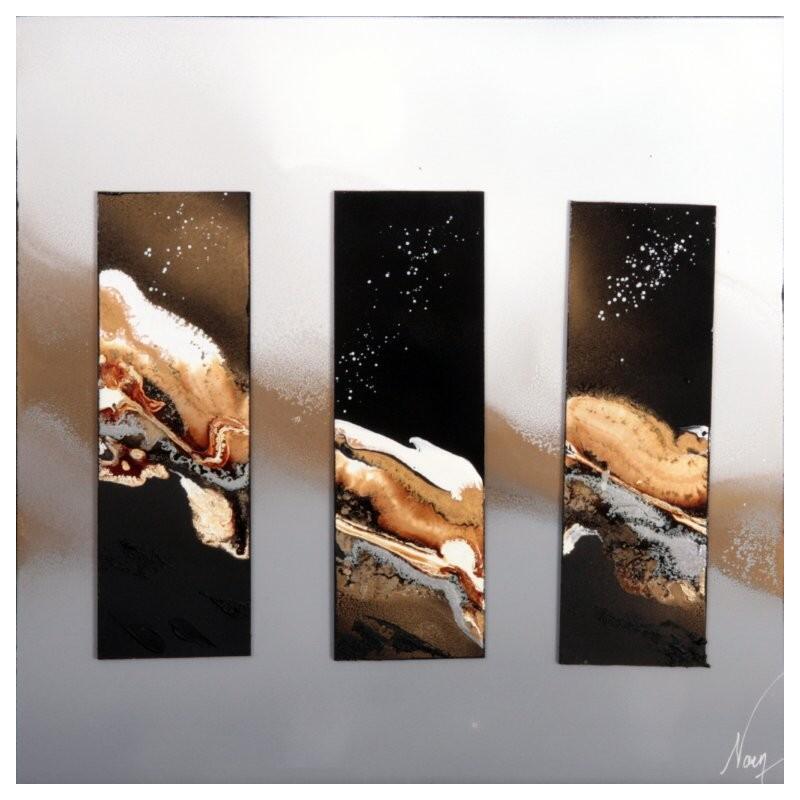 Gemälde C3650 von Naen | Gemälde Abstrakt Acryl Tinte