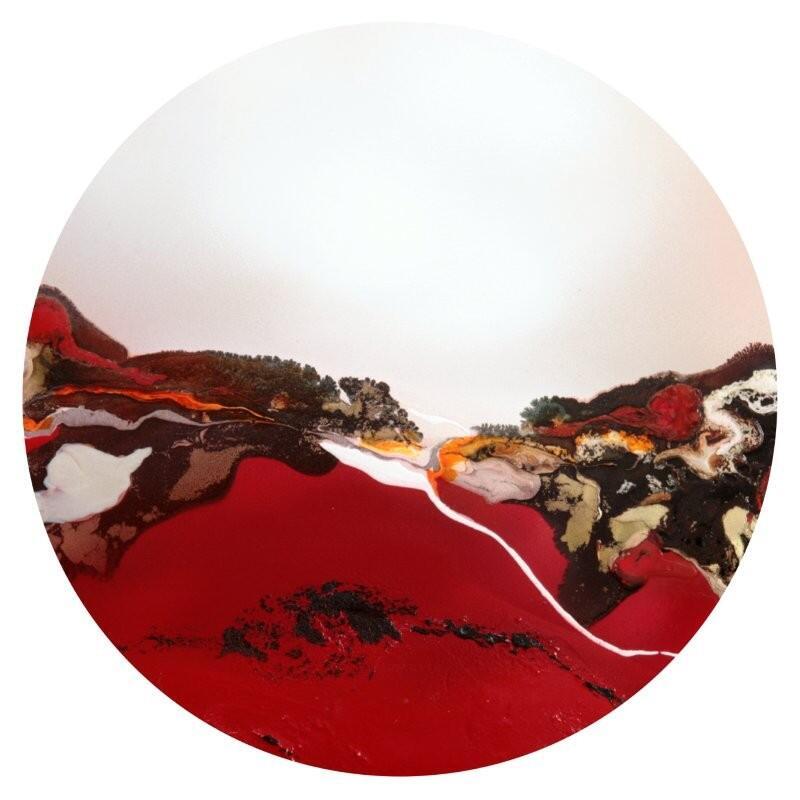 Pintura C3682 por Naen | Pintura Abstracto Acrílico Ink