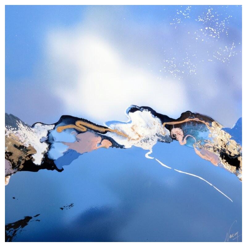 Painting C3747 by Naen | Painting Abstract Acrylic Ink