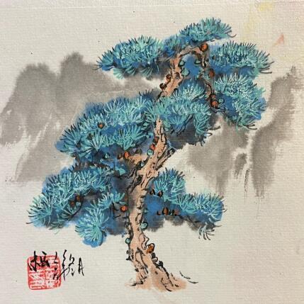 Peinture Pine par Yu Huan Huan | Tableau