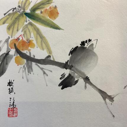 Pintura Bird por Yu Huan Huan | Pintura